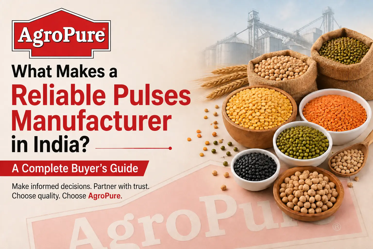 Pulses Manufacturer in India